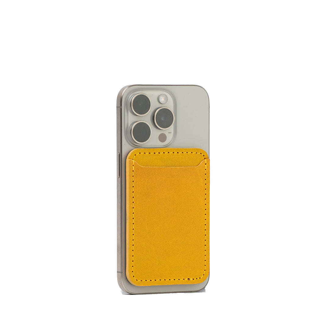 Top-Grain Leather MagSafe wallet - Classic-5